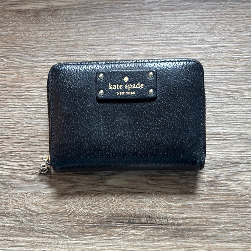 Kate Spade Black Leather Wallet